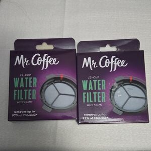2 Mr. Coffee Water Filter 12-Cup